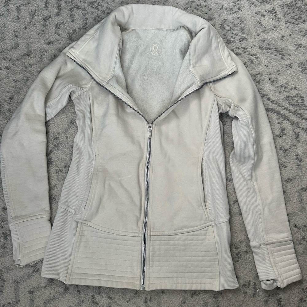 lululemon athletica Women's Cream Utility Jacket